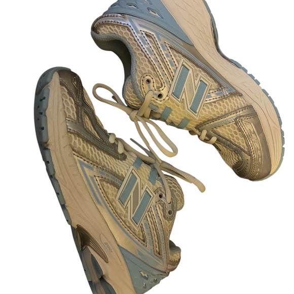 Kids New Balance Blue & Cream - Picture 8 of 12